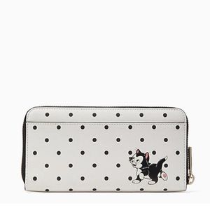 disney x kate spade new york other minnie mouse large continental wallet